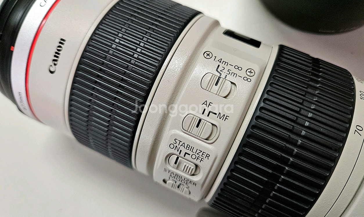 캐논 EF 70-200mm F2.8L IS 캐논망원렌즈 구아빠백통--5