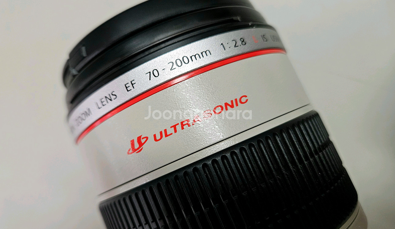 캐논 EF 70-200mm F2.8L IS 캐논망원렌즈 구아빠백통--6