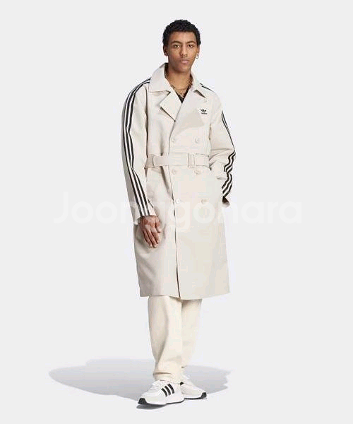 아디다스 트렌치코트 M--0