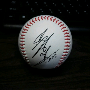 이승엽 요미우리 시절(25번) 로고 싸인볼입니다 (인쇄 싸인) 이미지