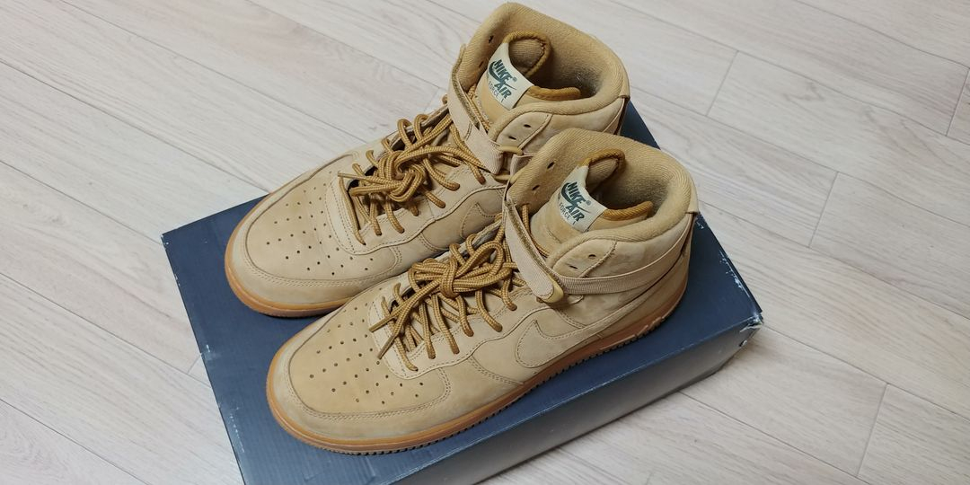 나이키 에어포스 된장포스 하이 285 이미지