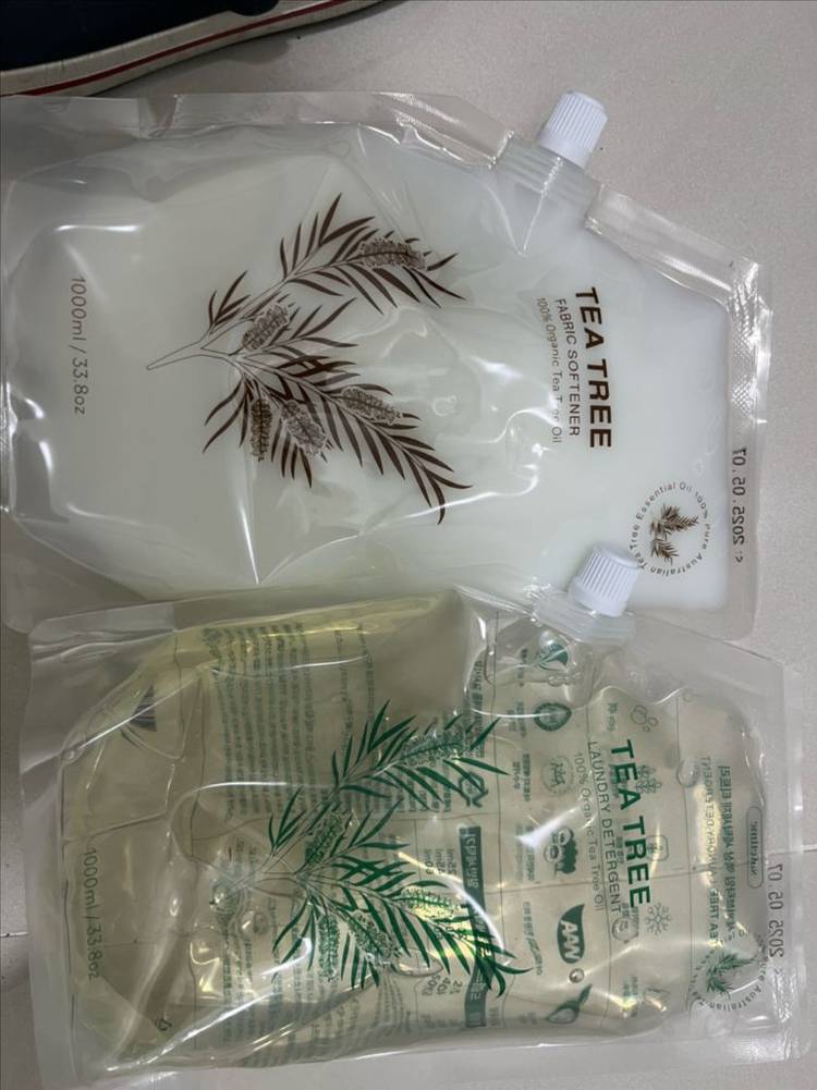 세이브타임 티트리 세탁세제 및 섬유유연제 본품 리필 판매--1