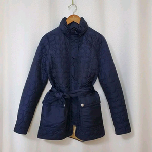 코치 퀼팅패딩 S