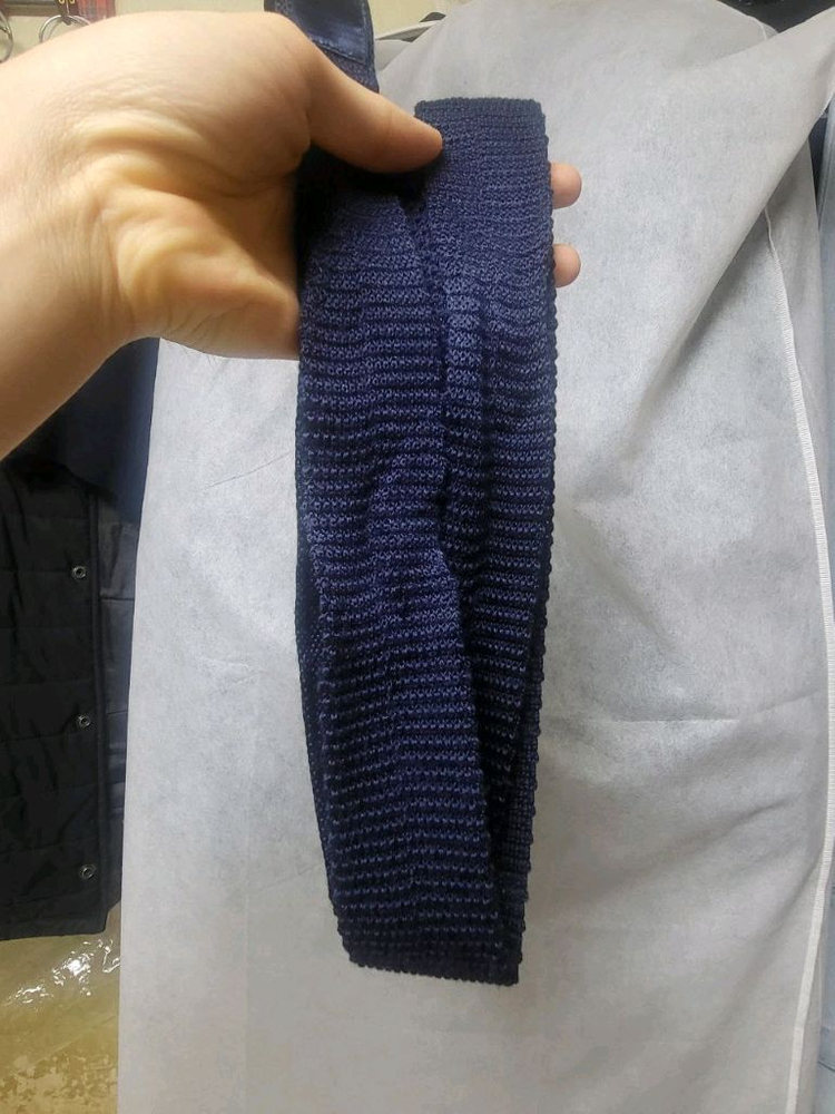 와일드 브릭스 니트 타이[네이비] 이미지