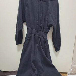 거의 새옷/기모 롱 후드원피스 44~55사이즈