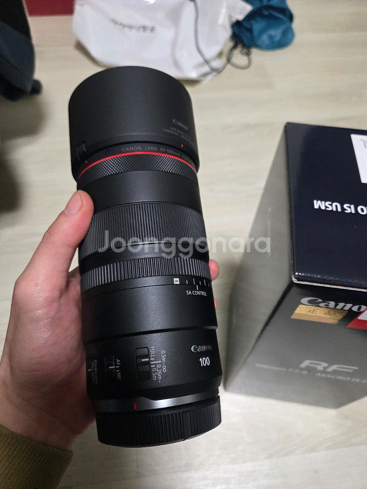 캐논 RF 100mm F2.8 L MACRO IS USM 알백마--2