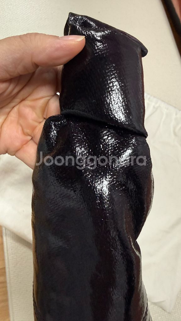 르메르 크루아상백 코티드 블랙--1