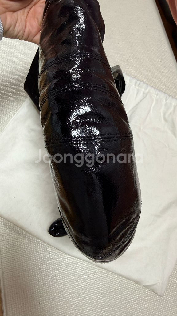 르메르 크루아상백 코티드 블랙--2