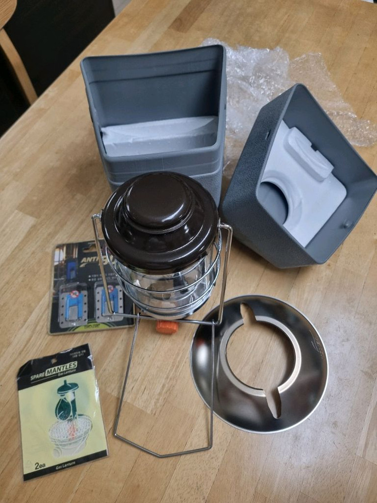 코오롱 캠핑용 가스랜턴 세트 이미지