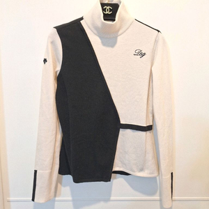 데상트 여성 골프웨어 니트 티셔츠