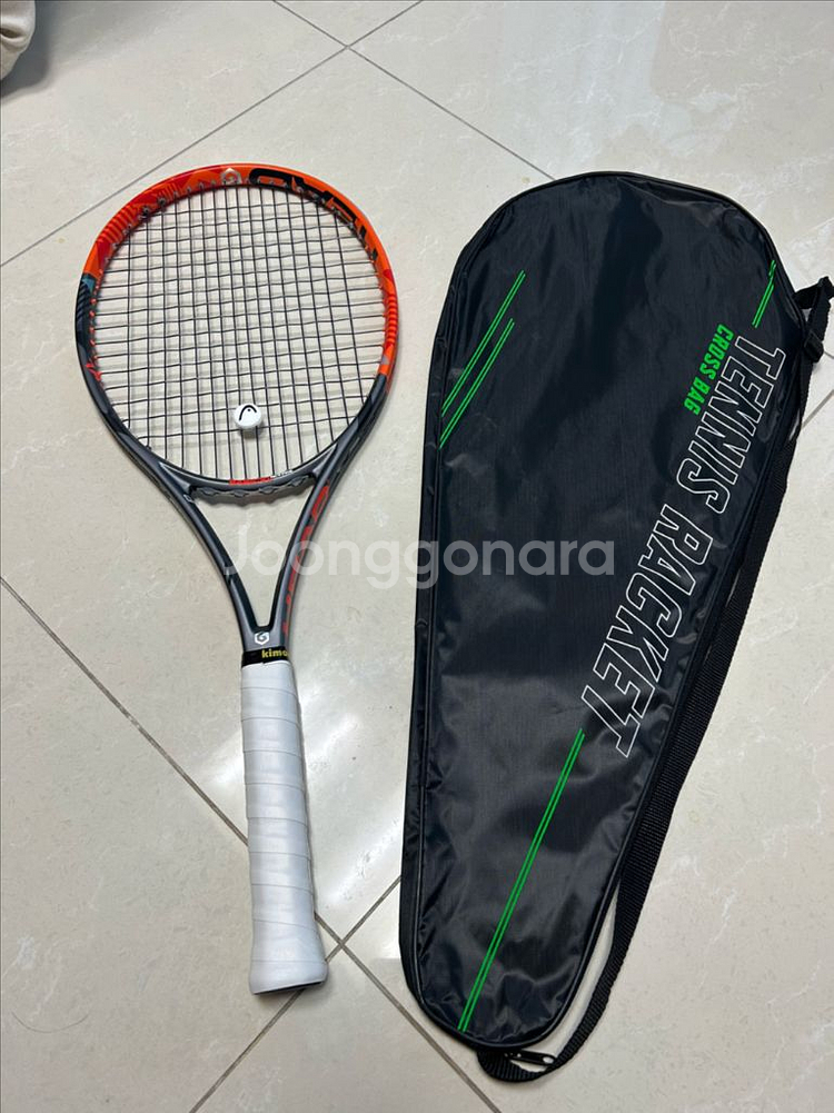 헤드 레디컬 프로 테니스 라켓 + 가방 판매--0