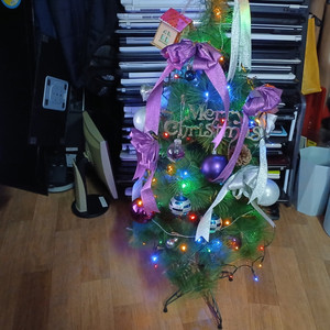 크리스마스 트리 장식 풀셋 성탄절 높이110cm 건전지포함