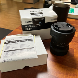 시그마 18-50mm F2.8 캐논 rf 렌즈