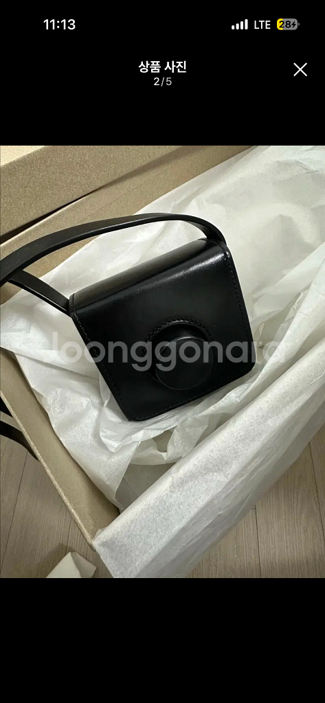 (2회착용) 르메르 카메라백 미니--1