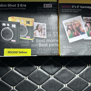 코닥 미니샷3 ERA 필름카메라+인화지 한박스