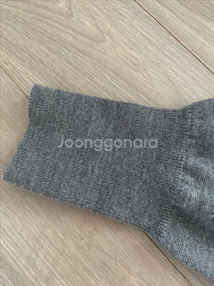 볼란테 VOLANTE 남성 울 카라니트 그레이--4