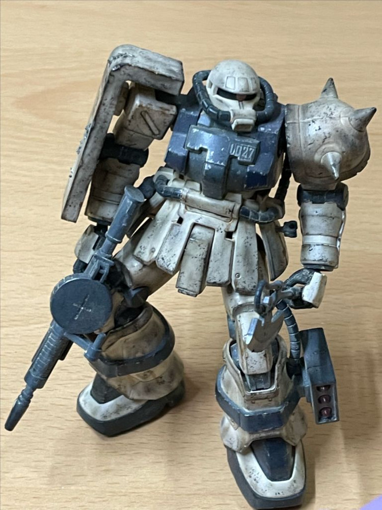 건담 hg,sd 도색,마감 작업된 조립품--3