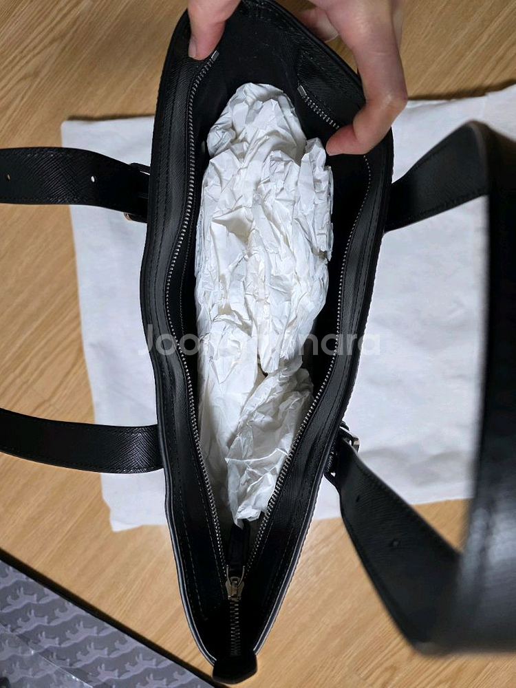 몽블랑 메종키츠네 토트백--3