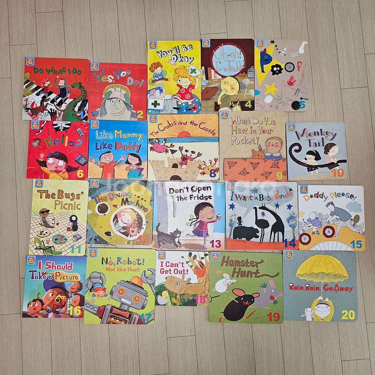 잉글리시에그 STEP1-5 풀세트+zoo북(모든자료,펜포함)--5