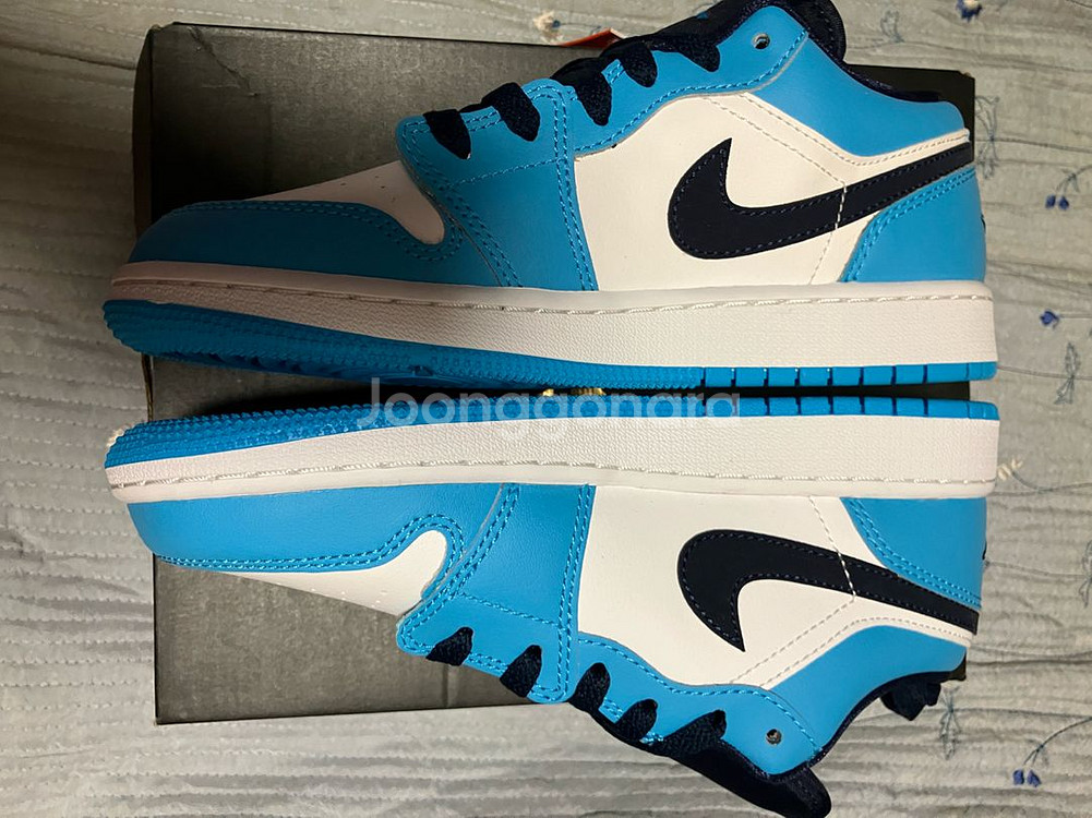 조던1 로우 다크 파우더 블루 235--1