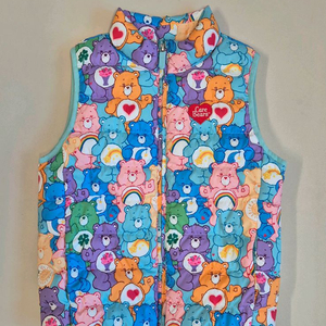베베드피노x케어베어 조끼패딩(덕다운) 130