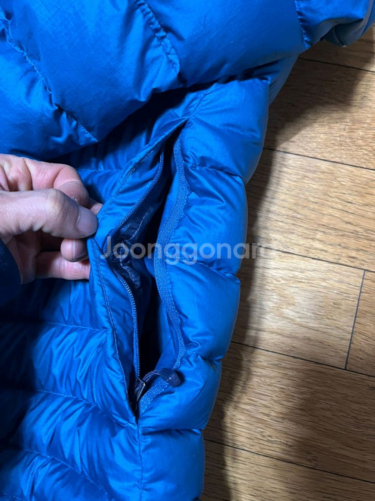 파타고니아 다운 스웨터 후디 후드 경량 패딩 맨xs 우먼s 등산 클라이밍--4