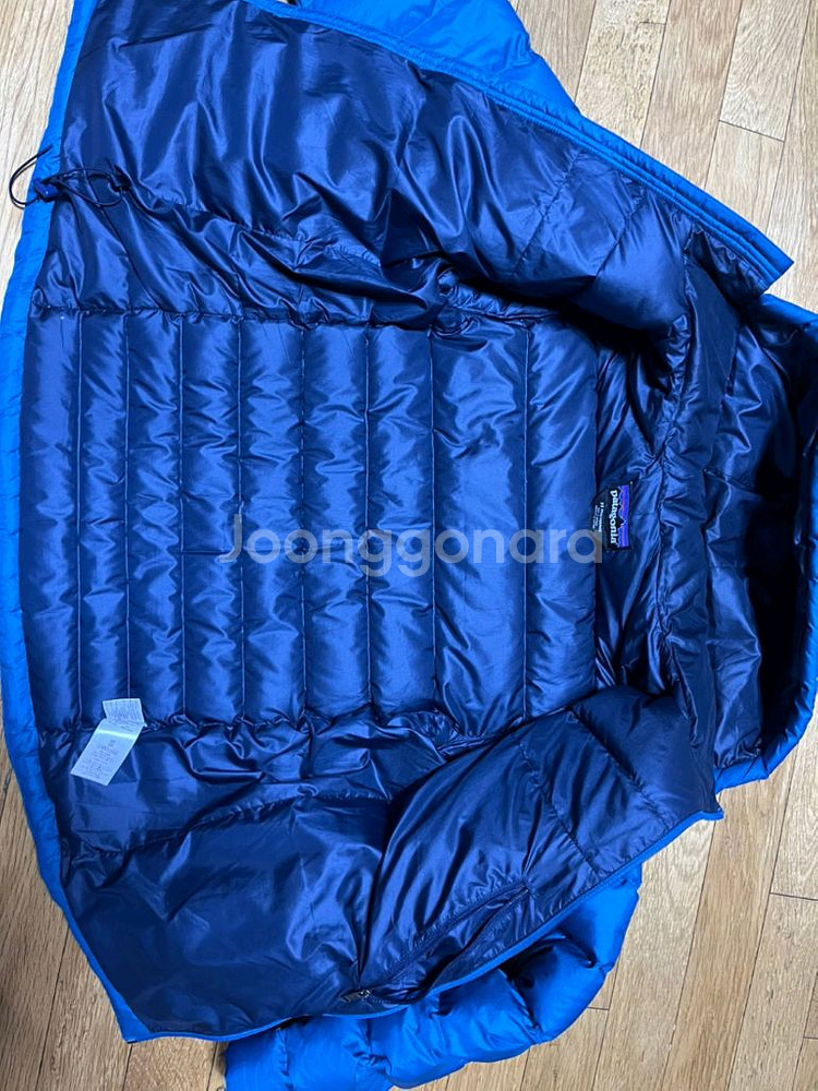 파타고니아 다운 스웨터 후디 후드 경량 패딩 맨xs 우먼s 등산 클라이밍--7