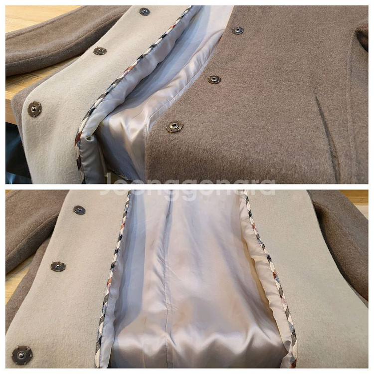 66.닥스 캐시미어 코트--6