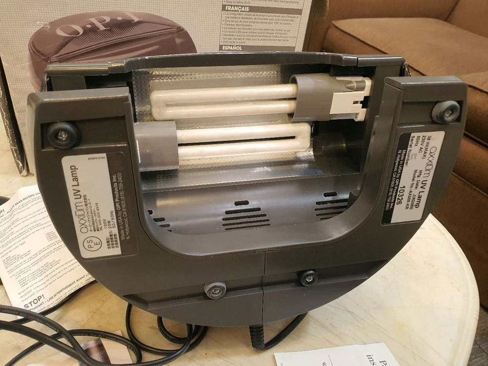 OPI Axxium Light UV 램프 네일아트전문가용 이미지