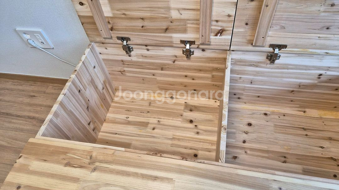 편백나무 수납 침대 수퍼싱글--5