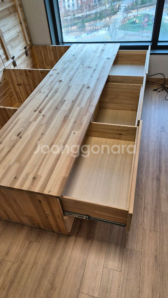 편백나무 수납 침대 수퍼싱글--6