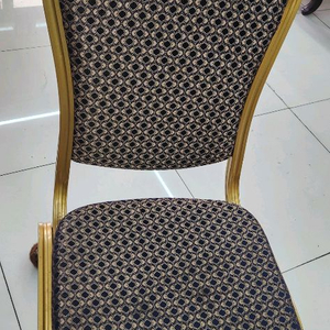 앤틱 골드프레임 패턴 의자