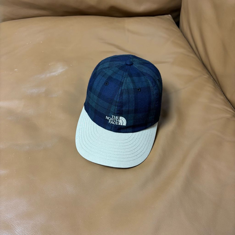 Nanamica 나나미카 노스페이스 퍼플라벨 타탄체크 6패널 볼캡 모자 이미지