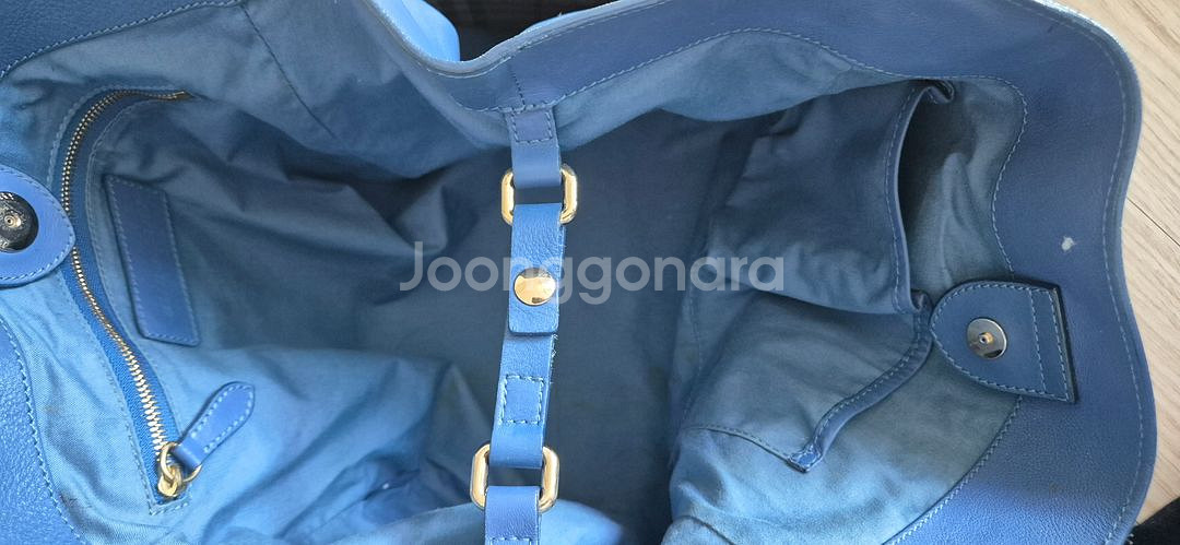 버버리 정품 가죽숄더 토드백--7