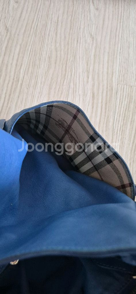 버버리 정품 가죽숄더 토드백--8