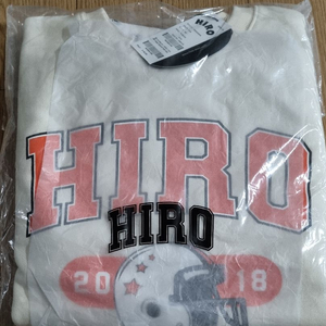 히로 빈티지 럭비 스웨트셔츠 카키160/카키블랙150