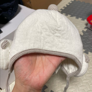 아기 귀달이모자 / 44센치 / 돌아기모자