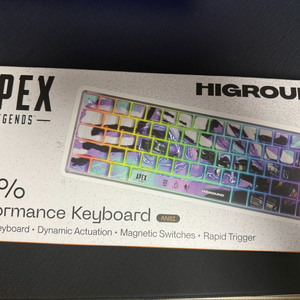 higround 에이펙스레전드 퍼포먼스 키보드 레피드트리거 미개봉