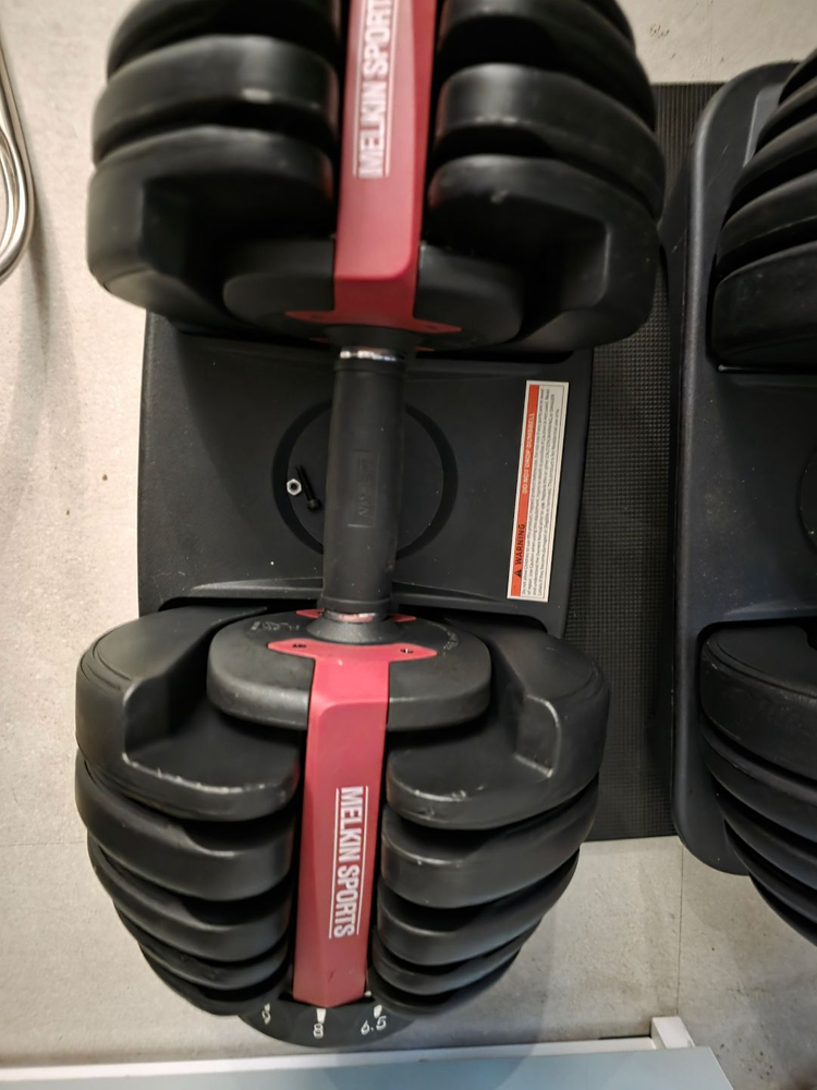 멜킨 조절식 덤벨 팝니다 이미지