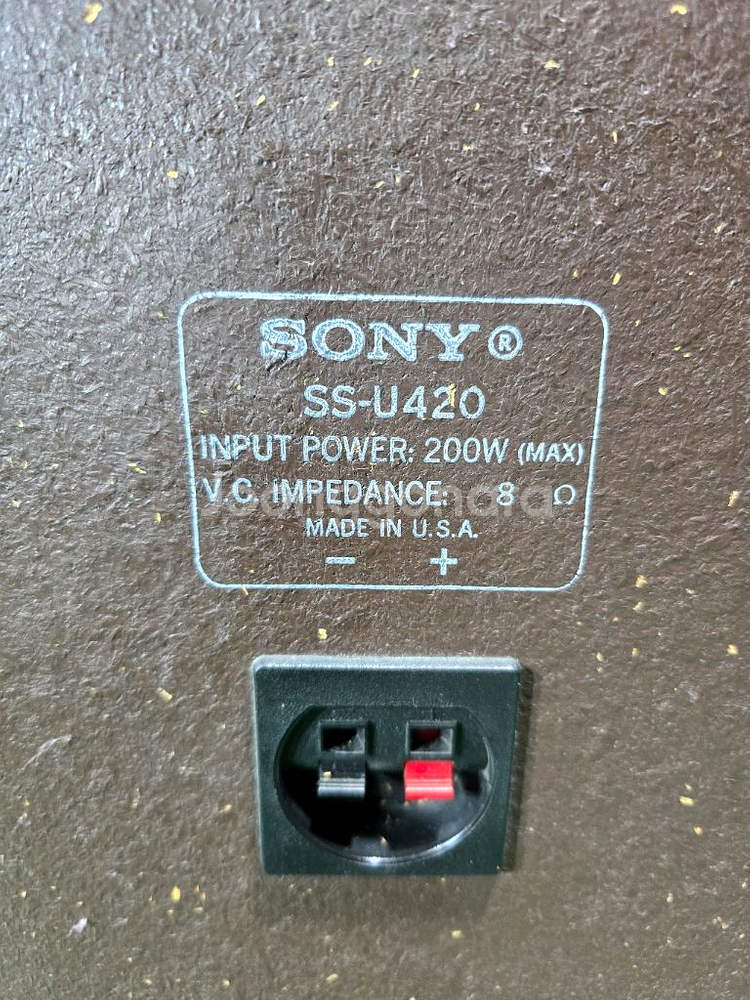 SONY SS-U420 빈티지 톨보이 스피커 미국생산--3
