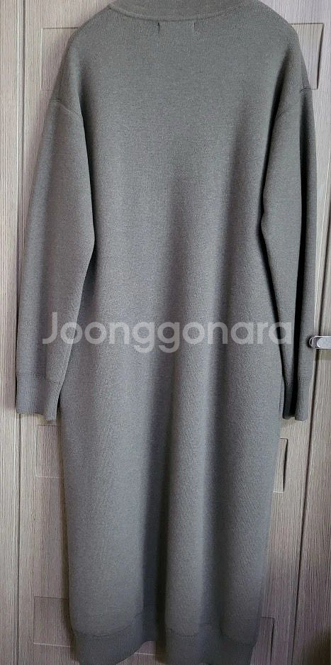 르베이지 울 원피스--1