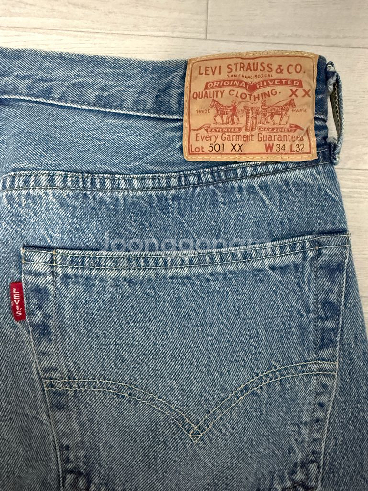 리바이스 LVC 55501 블랙잭 W34 L32--2