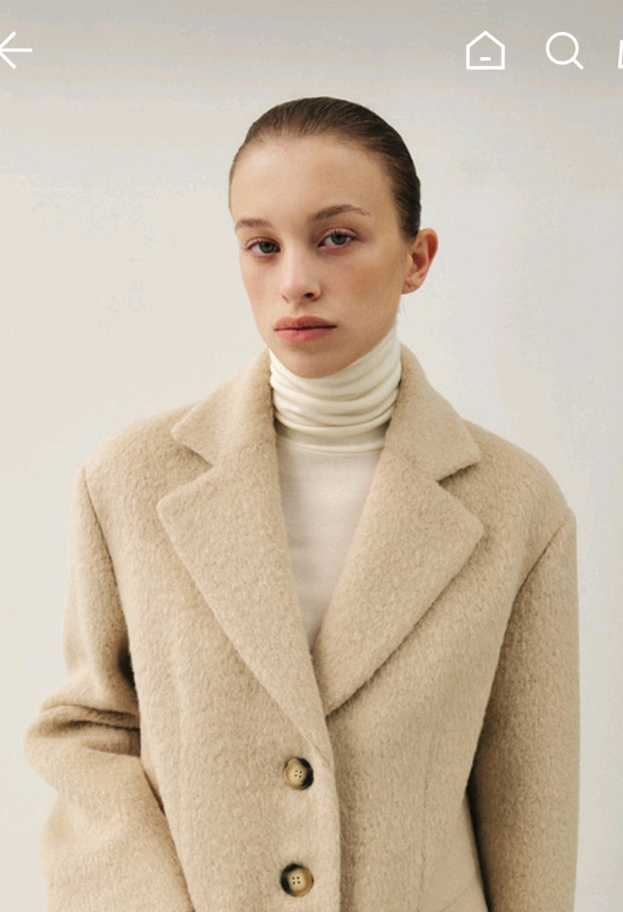 모한 알파카 자켓 코트 이미지