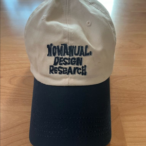 노매뉴얼 볼캡 프리사이즈 베이지 아이보리 다크네이비 모자