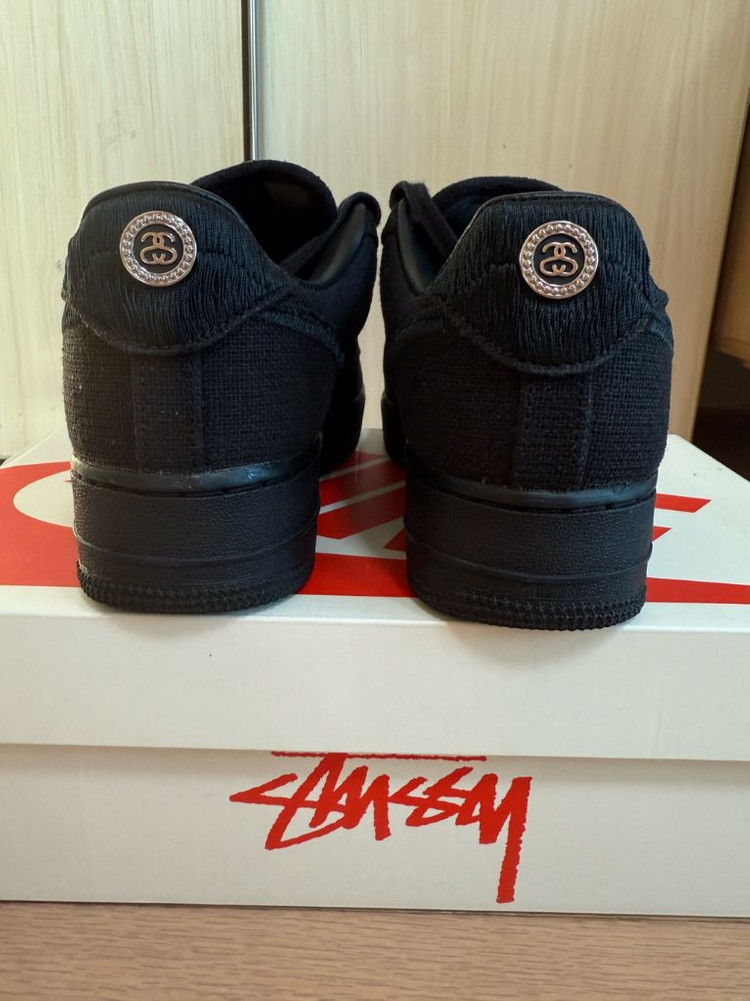 [240] 나이키 x 스투시 나투시 에어포스1 로우 트리플블랙 이미지