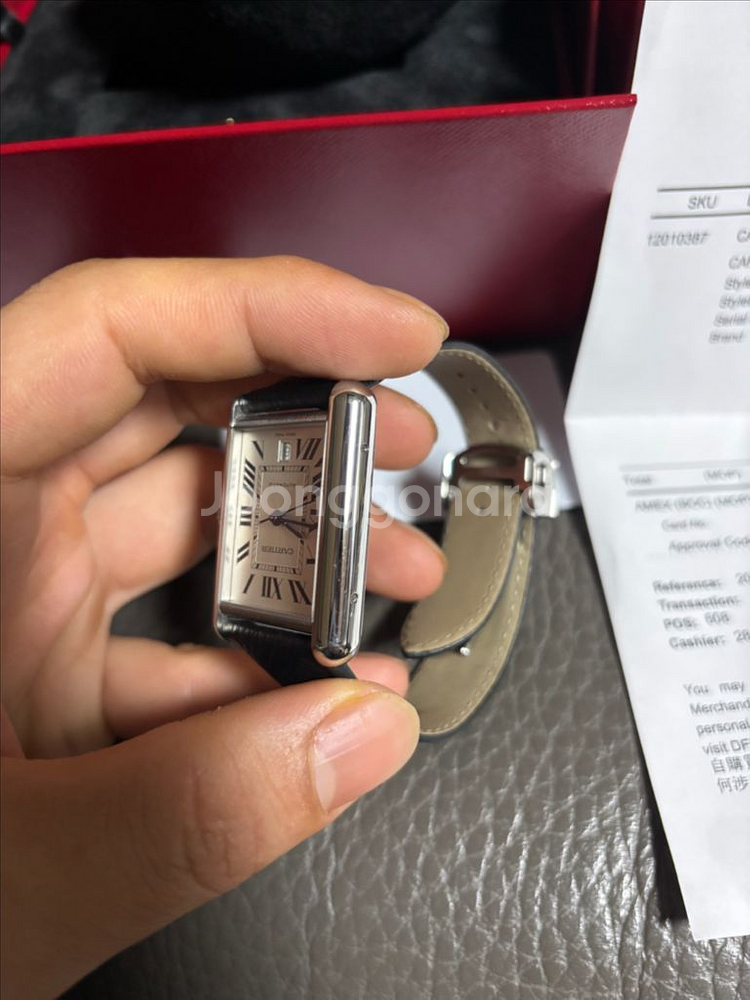 까르띠에 탱크 머스트 엑스라지 XL--3