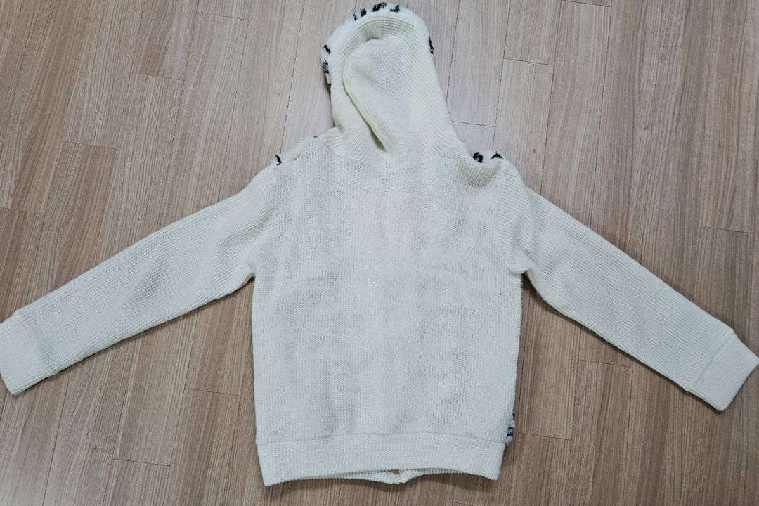 후드집업 니트 가디건 이미지