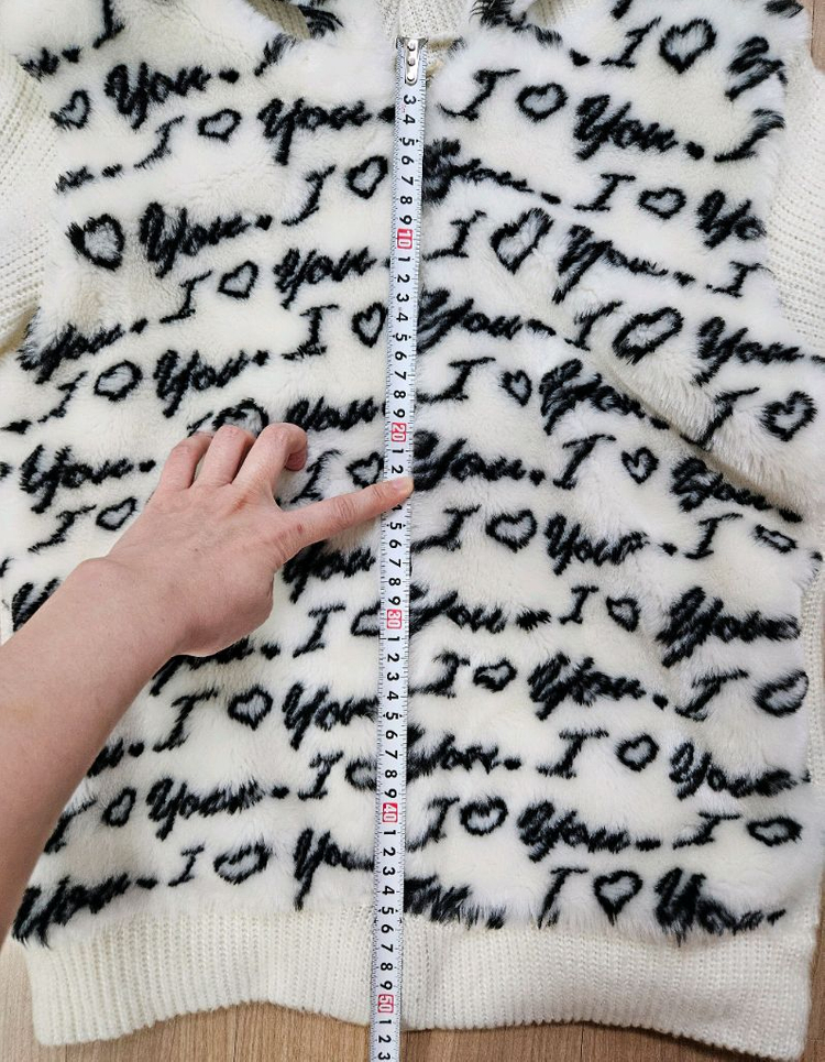 후드집업 니트 가디건 이미지