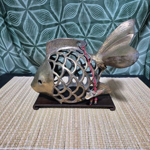 동 물고기 풍경