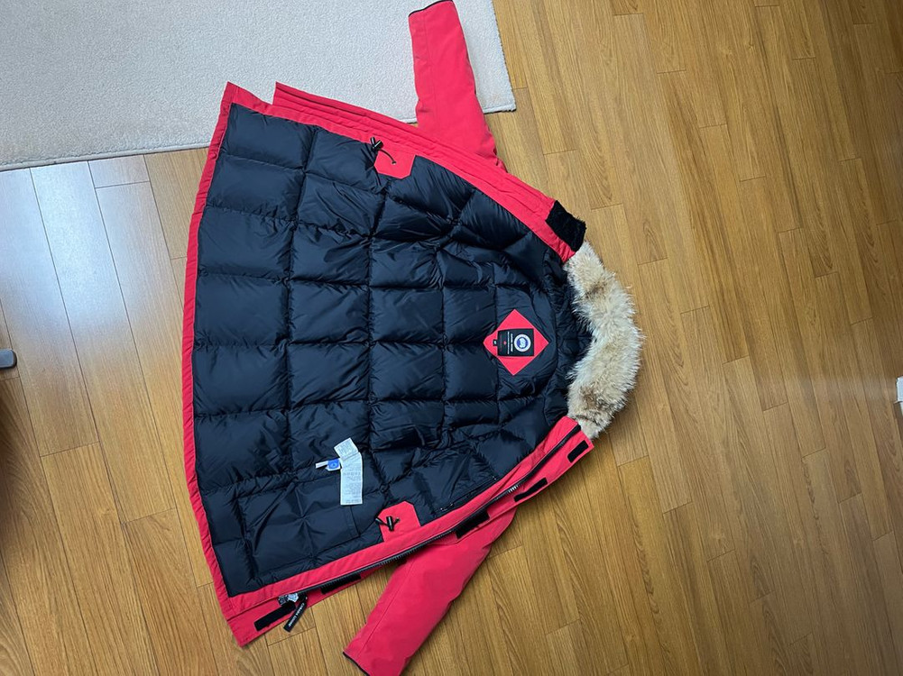 [급처] 캐나다구스 시타델 패딩 레드 S/P 이미지